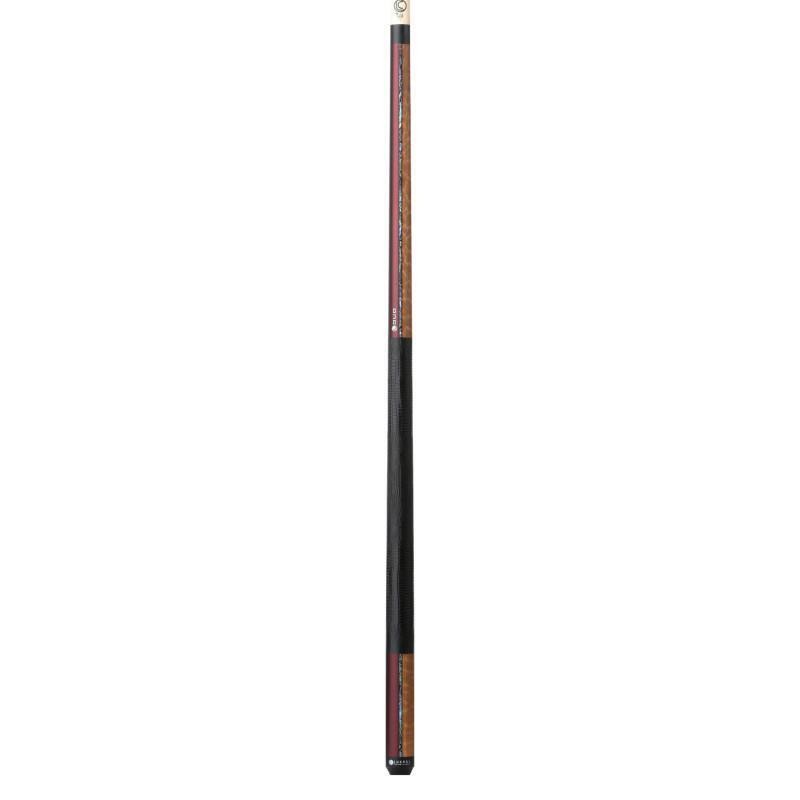 Lucasi Cues LZDU14 Duo Red and Exotic Apitong Pool Billiards Cue 11.75mm