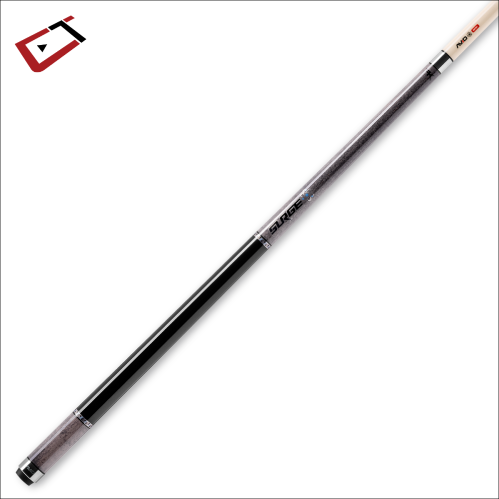 Cuetec AVID Surge Break Cue Gray Stain Pool Billiard Cue Stick 19oz