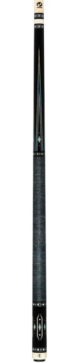 Ariel Carmeli by Viking Diamond Series Blue Diamond Pool Cue with Vikore Shaft