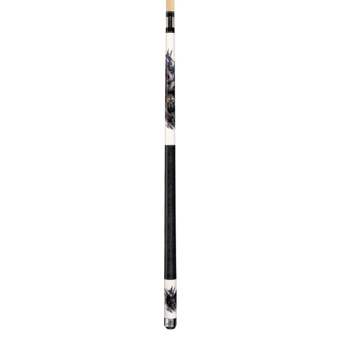 Players Golden Dragons Pool Cue with Black Linen Wrap, Lifetime Guarantee