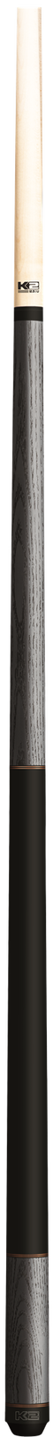 K2 Pool Cue KL118 Gray Exotic Wood With Dual Copper Rings! 12.5 mm Shaft!