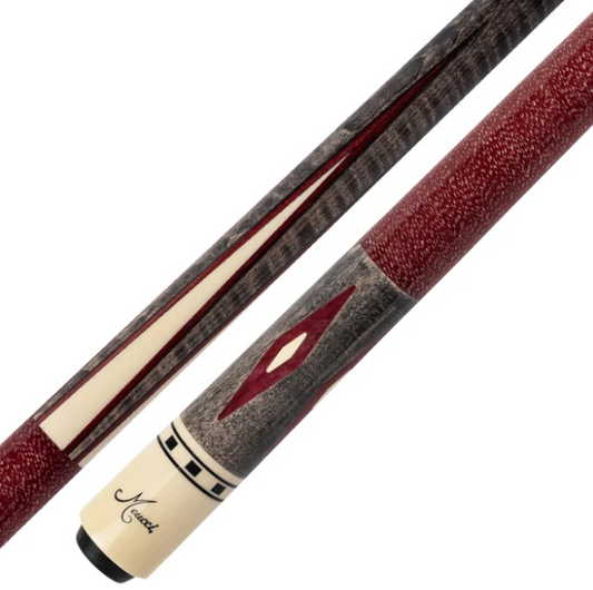 Meucci Economy Cure 7 Red Pool Cue 19oz w/ 12.5mm Pro Shaft! Free Hard Case!8