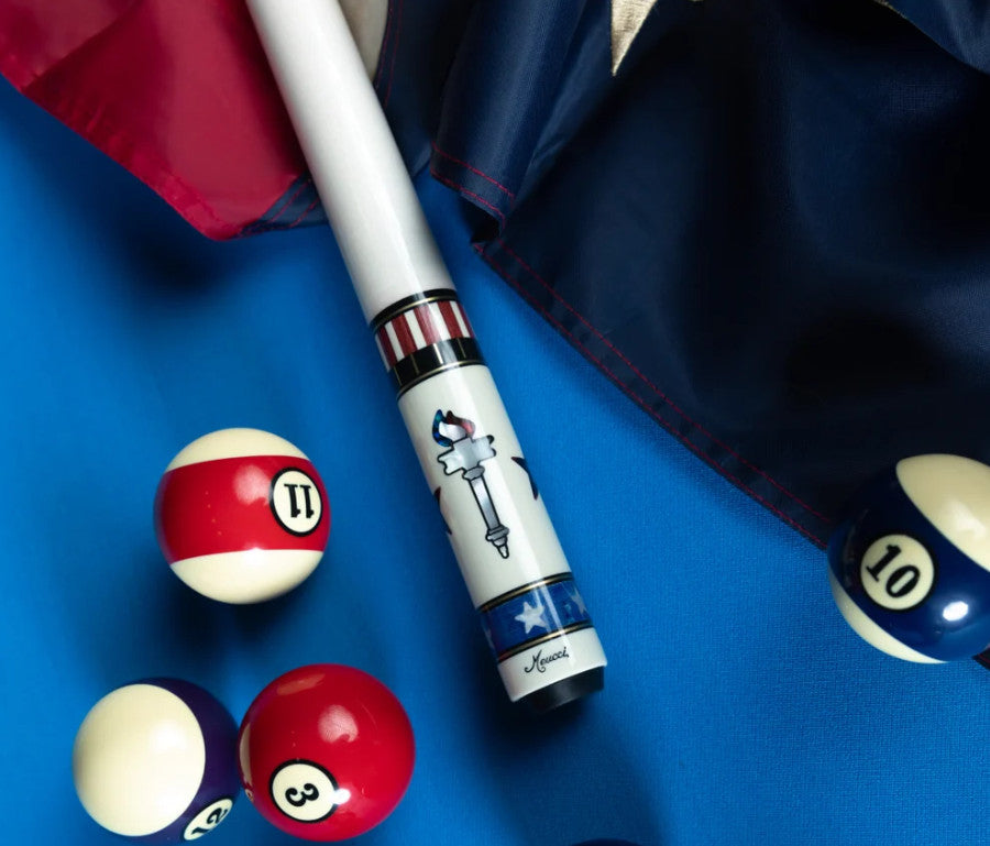 Meucci Liberty Torch Pool Cue 12.5mm Kielwood Shaft! Free Hard Case