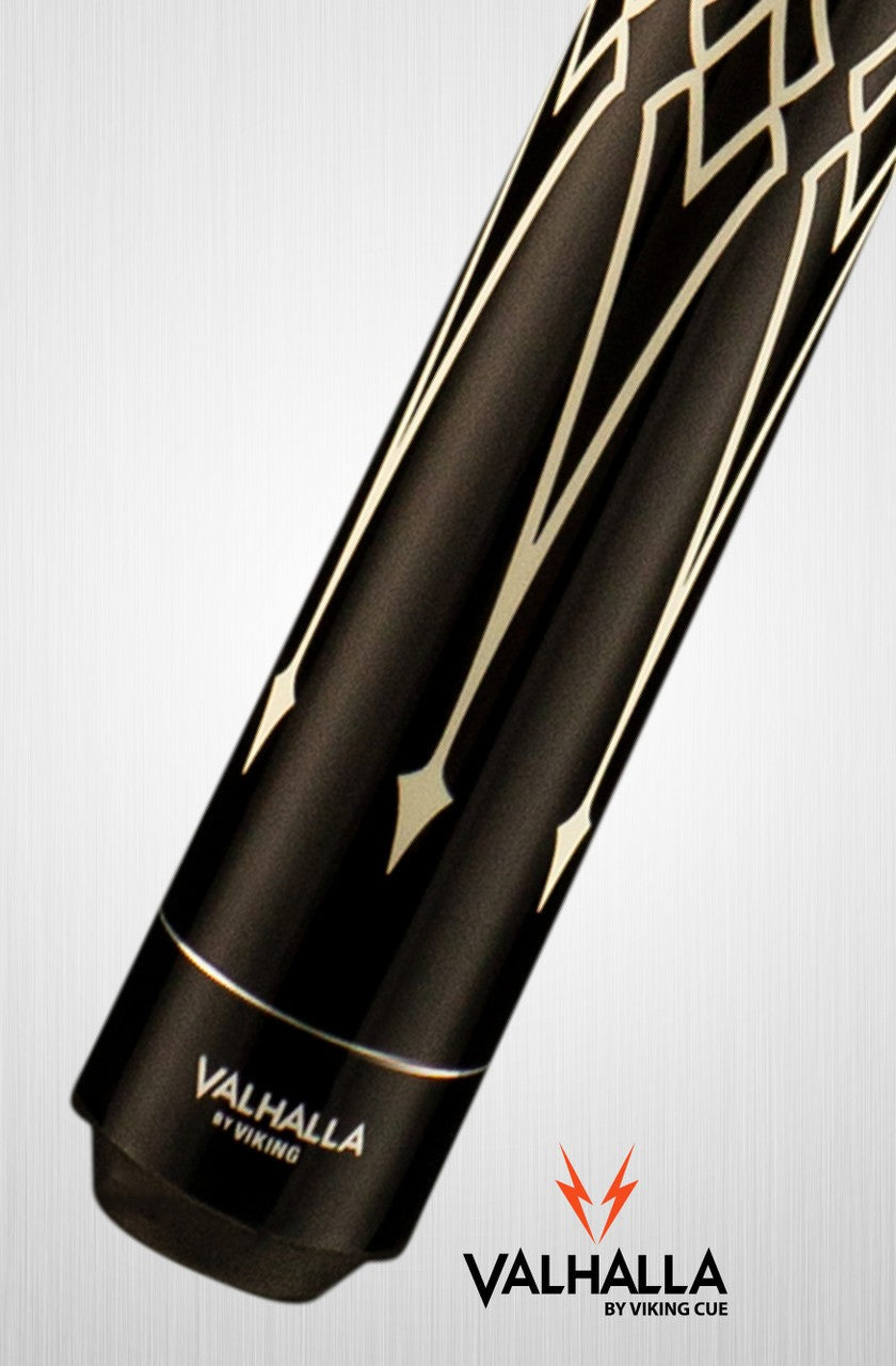 Viking Valhalla VA222 Pool Cue, Matte Black, Adjustable Weight System