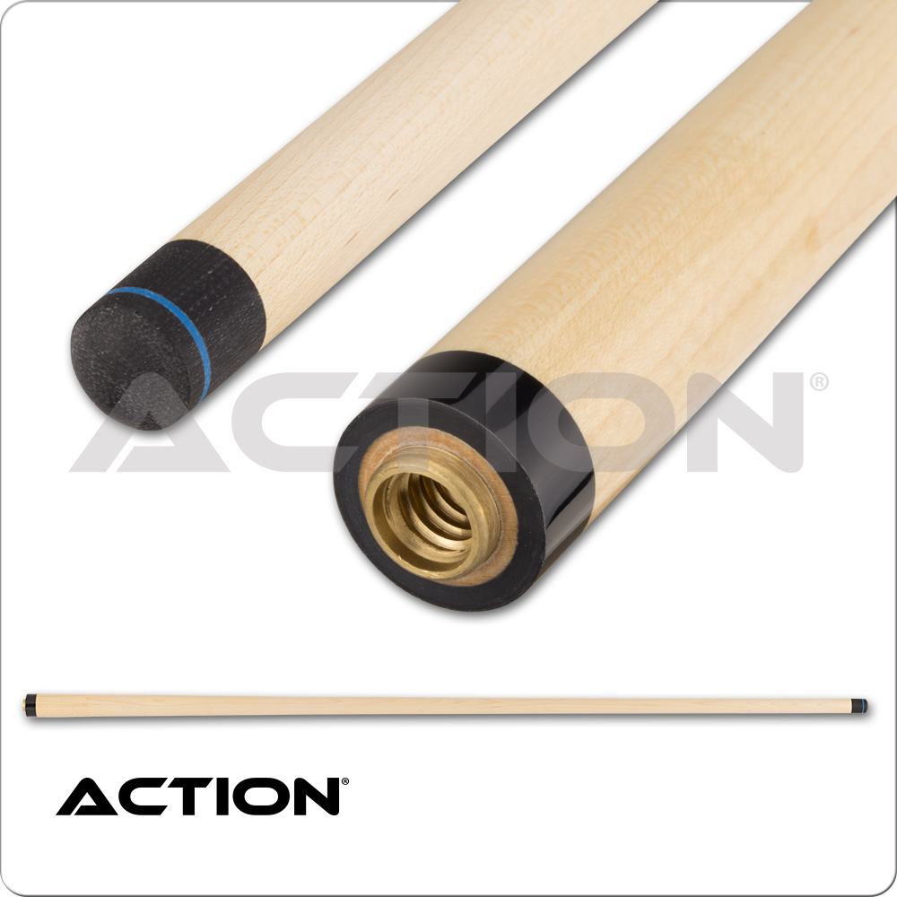 Action ABK07 Black with Blue Stripe Break Cue - 25oz! New! Free Shipping!