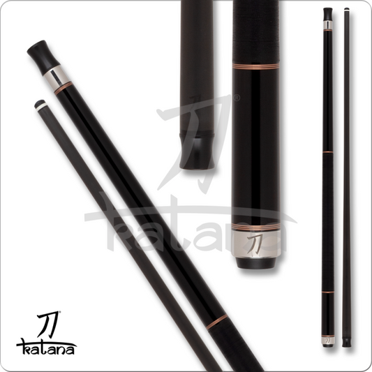 Katana Dragon - KAT2505 - 12.5 mm Carbon Fiber Shaft - Black Cue JPs Included