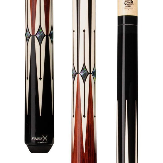 Pure X HXTE1 Pool Cue Stick with Kamui Tip & Lifetime Warranty - Free Shipping