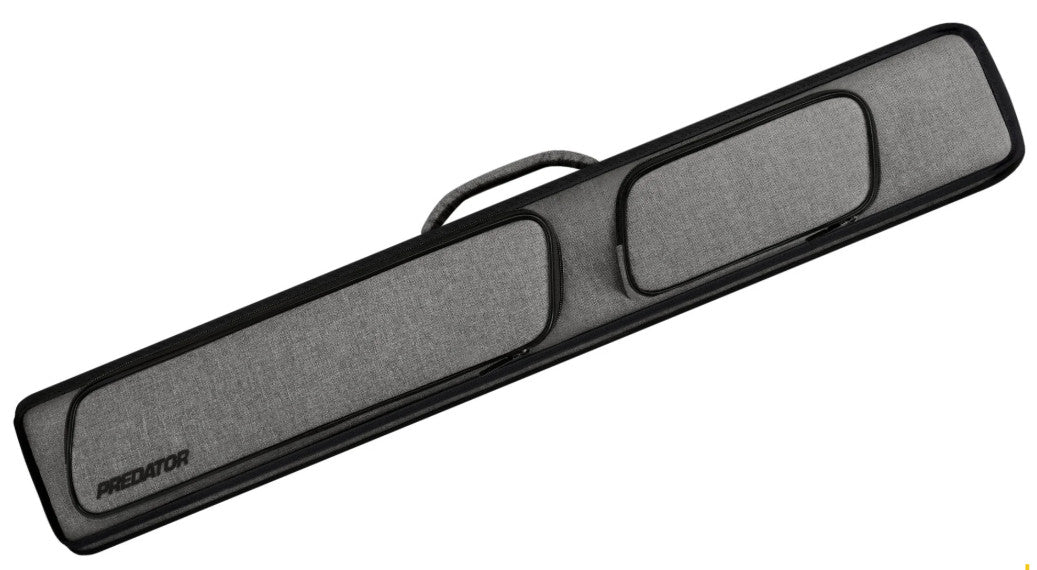 Predator Metro 3x5 Pool Cue Case Grey Nylon Hard Case Padded Strap Case