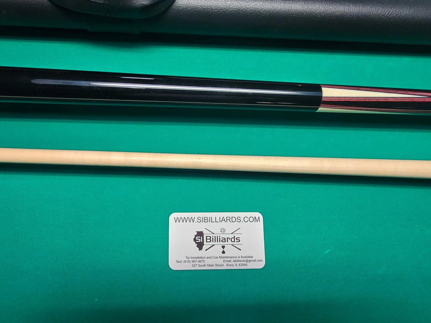 Meucci MEHOF04 Gambler Jokers Pool Cue 19oz Free Hard Case