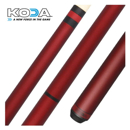 KODA KDHJBG Heavy Hitter Break/Jump Cue | Matte Burgundy | 14mm Phenolic Tip |