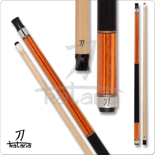 Katana Dragon - KAT2506 - 12.75 mm Wood Shaft - Sunburst Cue JPs Included