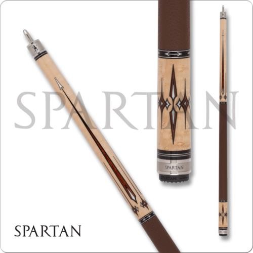 Spartan SPR11 Pool Cue Birdseye Maple Leather Wrap 12.75mm Shaft