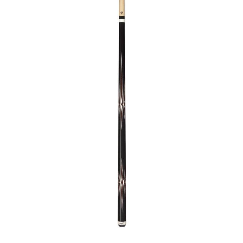 PureX HXT4 Pool Cue Black Zebrawood Wrapless 12.75mm Low Deflection Shaft