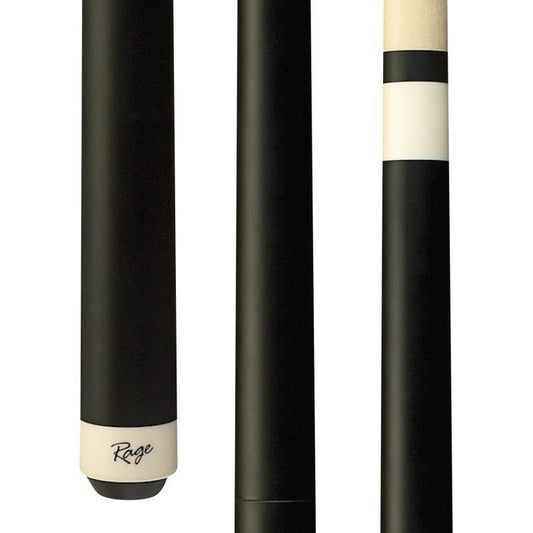 New Rage - RGJBHH Heavy Hitter BLACK Break/Jump 25oz cue - 14mm Shaft