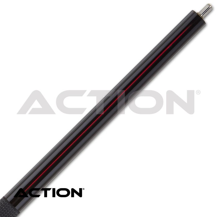 Action ABK05 Black with Red Stripe Break Cue - 25oz! New! Free Shipping!