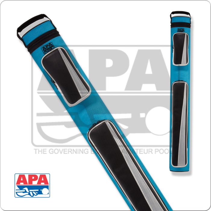 APA APACX22F 2x2 Hard Case Blue with Black and White Trim! Free Shipping!