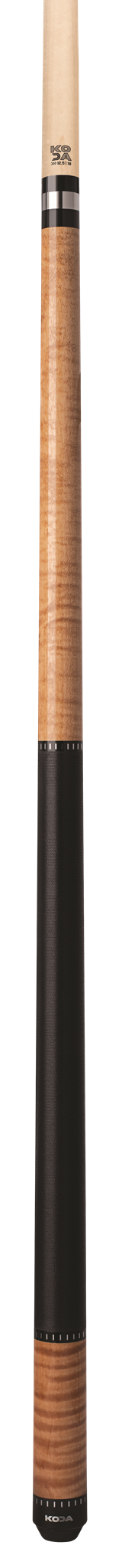 KODA POOL CUE KD30 Natural Stained Real Curly Maple Forearm, Irish Linen & Maple