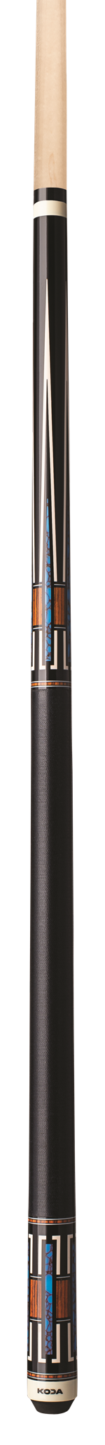 KODA POOL CUE KD51 Black w/ Cocobolo Overlay, Irish Linen & Maple Shaft 12.75mm
