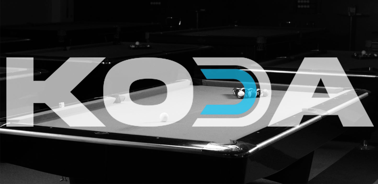 K2 Pool Cue KL115 Gloss Black, Turquoise/Black Diamond W/ K2 LD 12.5MM Shaft!