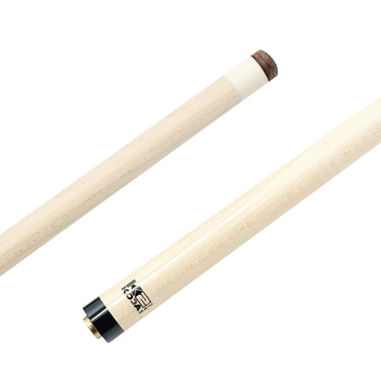 K2 Pool Cue KL80 Gloss Birdseye, Floating Green/Black W/ K2 LD 12.75MM Shaft!