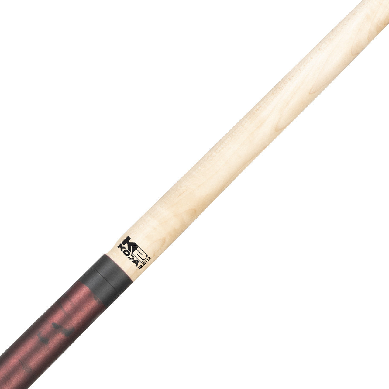 K2 Pool Cue KL103 Matte Burgundy, Black Smoke Play Cue W/ K2 LD 12.5MM Shaft!