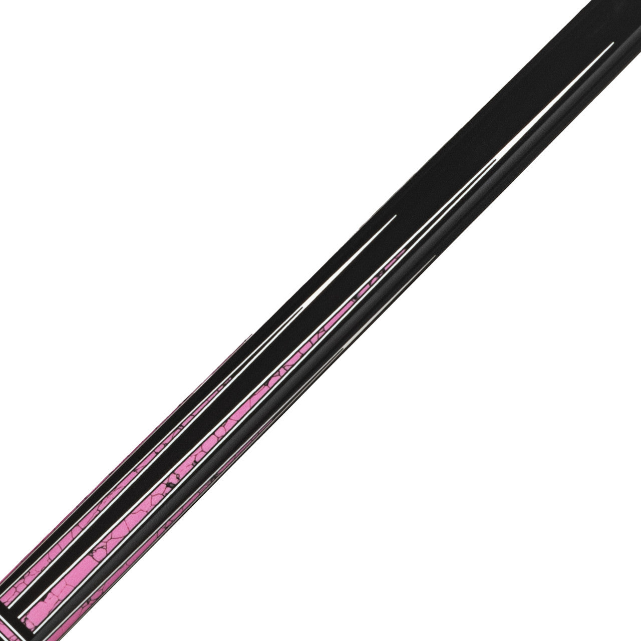 K2 Pool Cue KL140 Gloss Black, Pink Marcota Points W/ K2 LD 12.5MM Shaft!