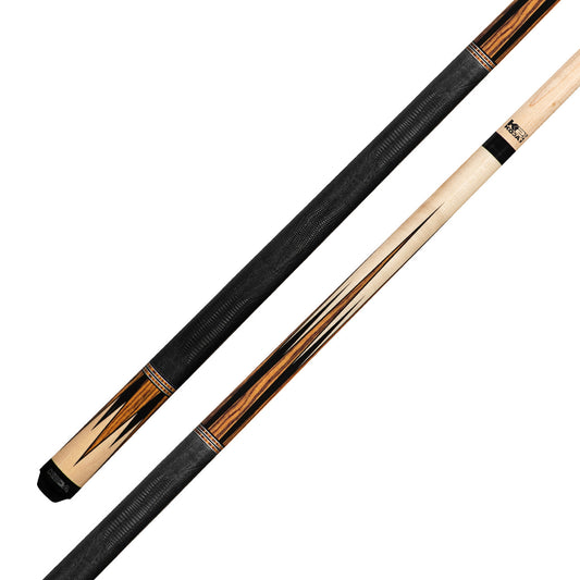 K2 Pool Cue KL194 Gloss Natural, Bocote/Black 8 pt W/ K2 LD 11.75MM Shaft!