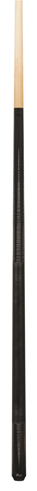 Koda Xcel 4pt Gray Curly with Irish Linen Wrap Pool Cue 19 oz 12.75mm