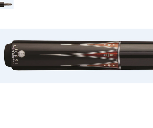 LUCASI PROFESSIONAL SERIES-MIDNIGHT BLACK/ZEBRAWOOD/EBONY-RADIAL! Free Shipping!