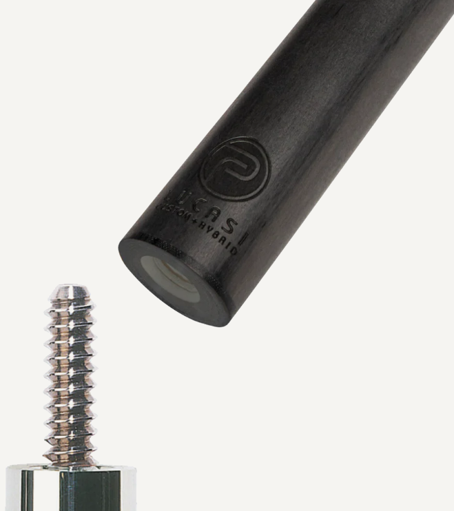 Lucasi Pinnacle - Carbon Pool Cue Play Shaft Pick Your Size and Joint!