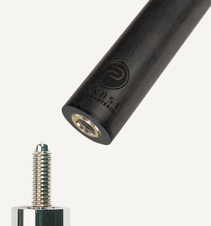 Lucasi Pinnacle - Carbon Pool Cue Play Shaft Pick Your Size and Joint!