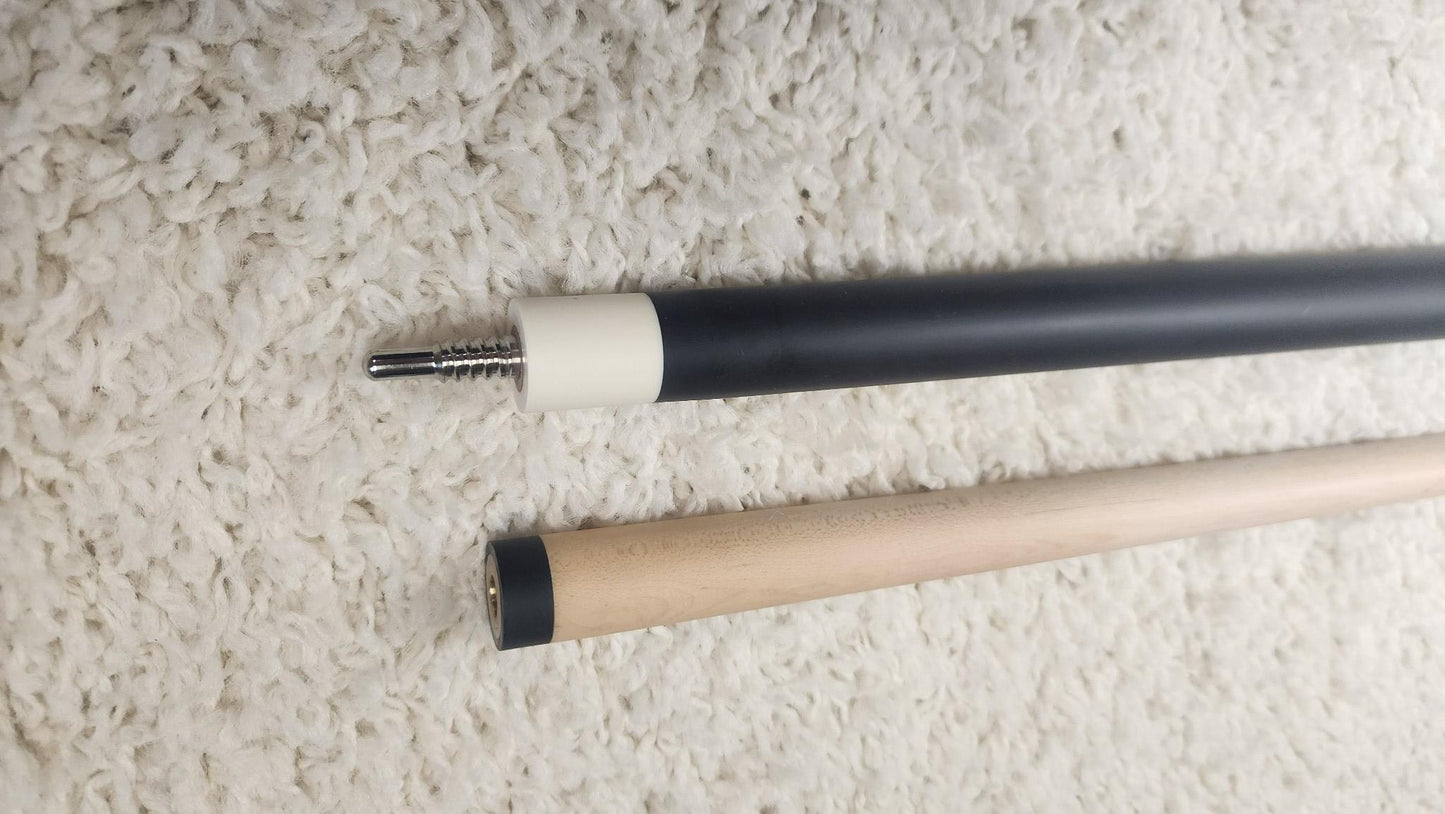 New Rage - RGJBHH Heavy Hitter BLACK Break/Jump 25oz cue - 14mm Shaft