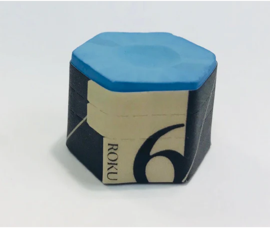 Kamui ROKU Pool cue Billiard CHALK - Blue - 1 pc Soft