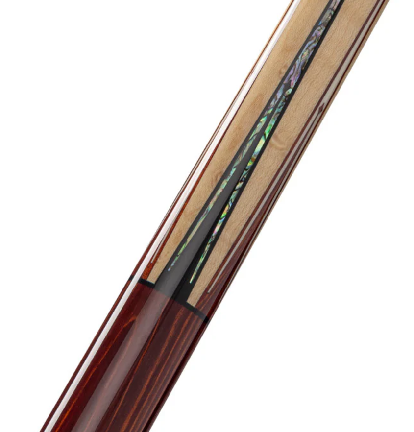 Lucasi LZC63 Custom Natural Birdseye Maple & Black/White Mother of Pearl Inlays
