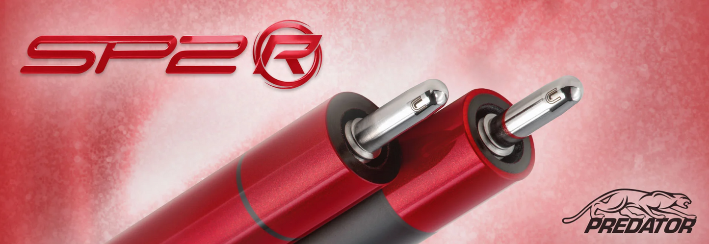 Predator SP2 Red Metallic 1 Pool Cue with Becue Prime M 12mm Shaft! Limited!