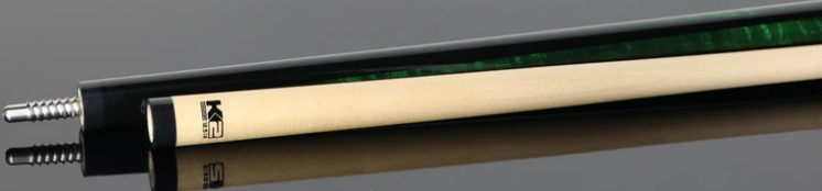 K2 Green Sneaky Pete Radial Pool Cue with 11.75mm Shaft - KLSPGN