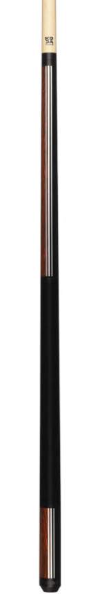 KODA Split Design Black and Cocobolo Graphic Pool Cue - KD29CO - Free Shipping!