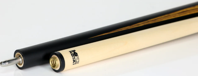 K2 KLSE10 Pool Cue - 6 Point Black and Bocote 12.5mm Low Deflection Shaft!! 19oz