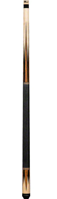 K2 KL194 Pool Cue - 8 Point Bocote and Black Graphic with 12.50mm LD Shaft