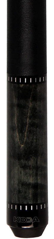 KODA Grey-Stained Maple with Linen Wrap Pool Cue - KD36 19oz, 13mm