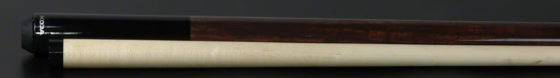 KODA Black with Cocobolo Graphic Pool Cue - KD22 19oz, 13mm