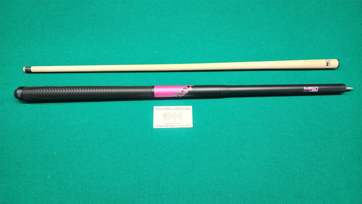 K2 5 IN 1 BREAK/JUMP CUE - Pink- Fast Shipping! New!!