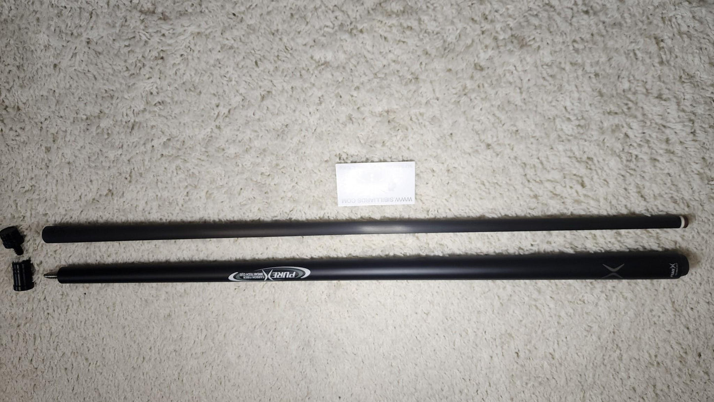 Pure X Carbon Fiber Break Cue With No Wrap! Free Shipping! Just Released!