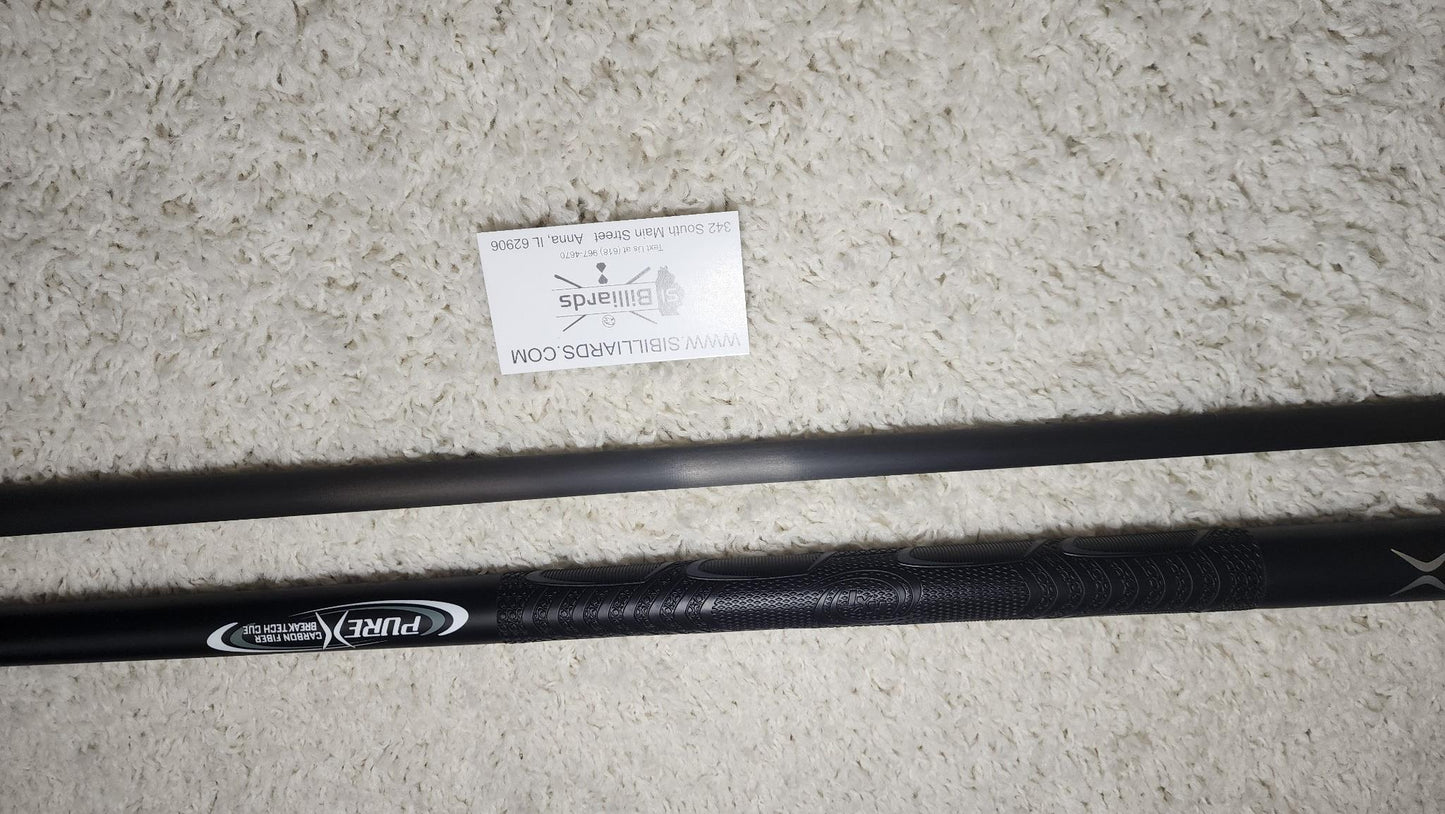 Pure X Carbon Fiber Break Cue With Sport Wrap! Free Shipping!