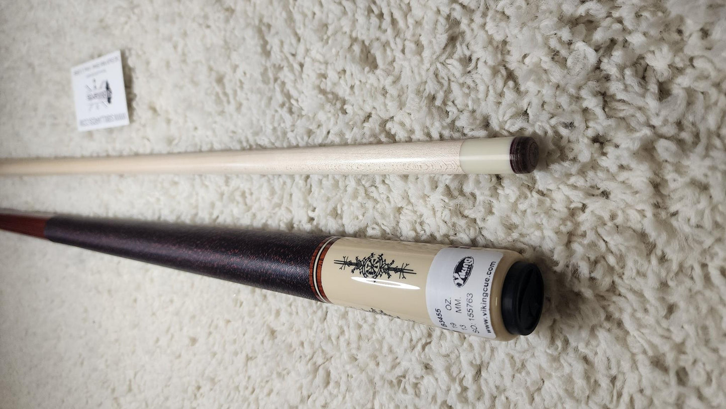 Viking B3455 Linen Wrap Pool Cue w/ ViKORE High Performance Shaft Free Shipping