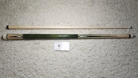 Pechauer JP14-S Pro Series Green Pool Cue, w/ 12.75mm Shaft! Free 1x1 Hard Case!