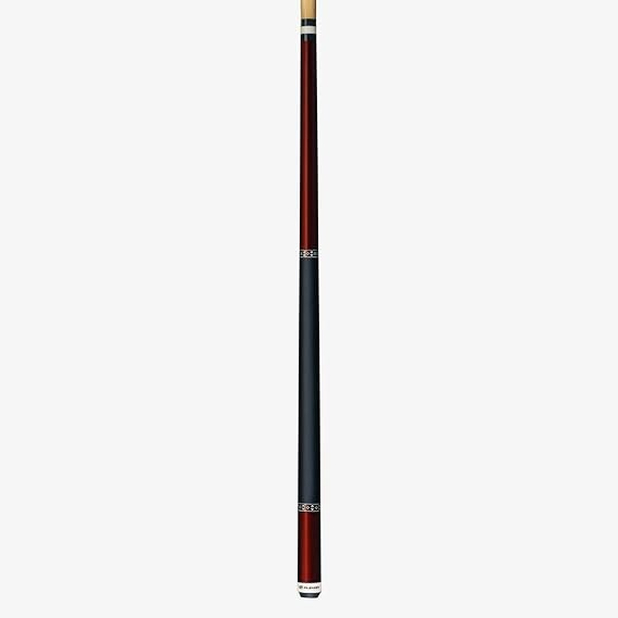 Players Copper Gloss Wrapless Pool Cue C601 with Lifetime Guarantee, 15" Taper