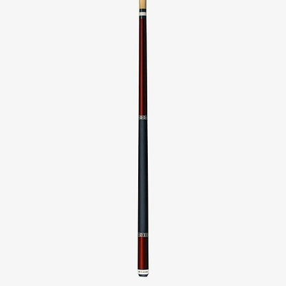 Players Copper Gloss Wrapless Pool Cue C601 with Lifetime Guarantee, 15" Taper