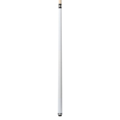 Players C707 Dandelion White Matte Cue with Embossed Leather Wrap