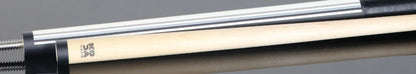 KODA KD29WH Pool Cue 29 Inch Maple Shaft 12.5mm Triangle Tip Black White
